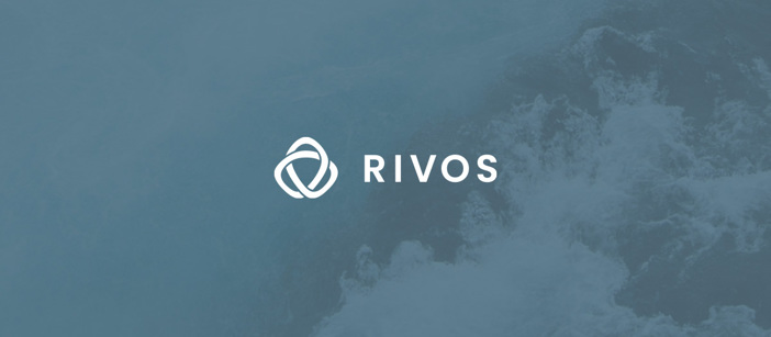 Speira’s RIVOS logo in front of a blue background showing a floating river.