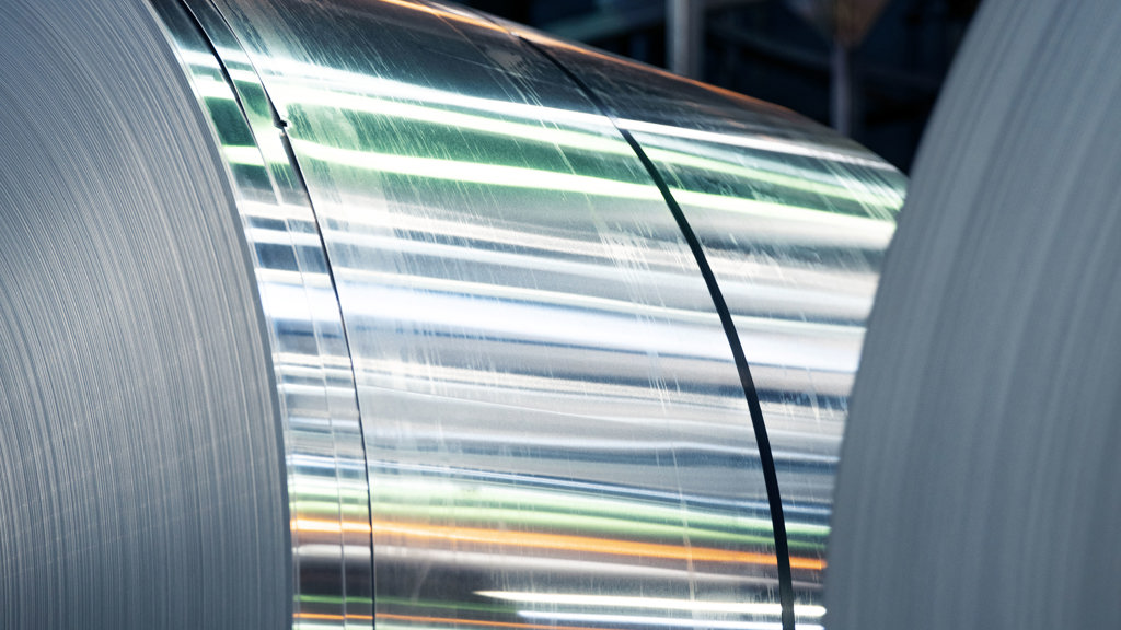 Aluminium Coil in one of Speira’s plants.